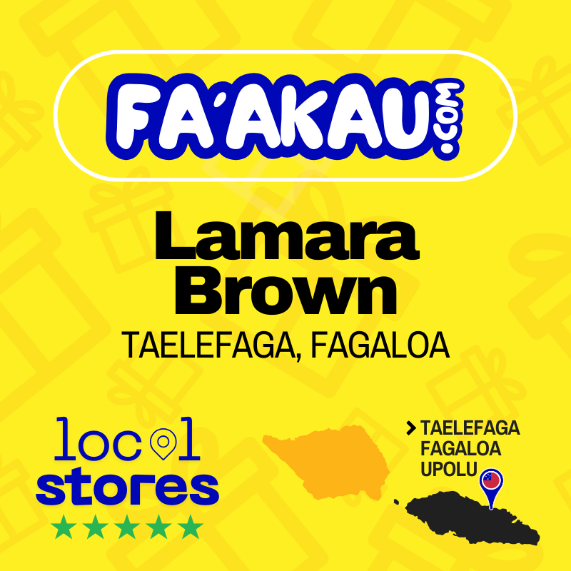Lamara Brown - TAELEFAGA, FAGALOA > UPOLU