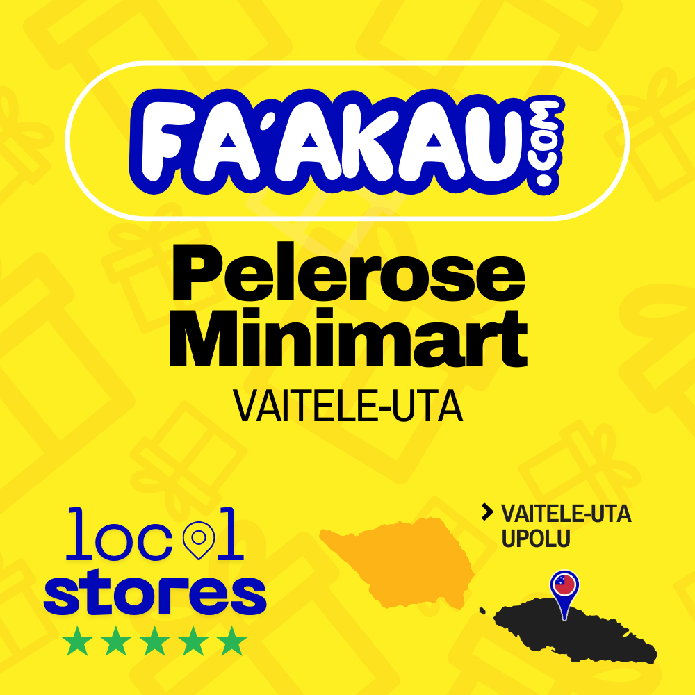 Pelerose Minimart - VAITELE-UTA > UPOLU